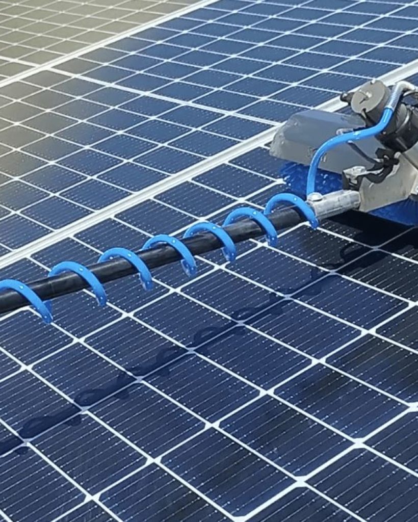 solar brush handheld